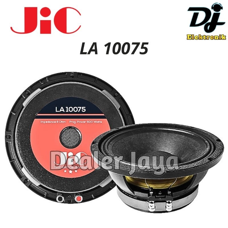 Speaker Komponen JIC LA 10075 / LA10075 - 10 inch