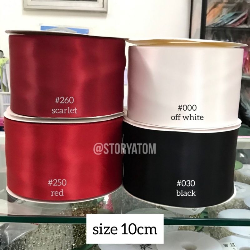 

1 METER - 10CM PITA DOUBLE SATIN / PITA DSS 10CM