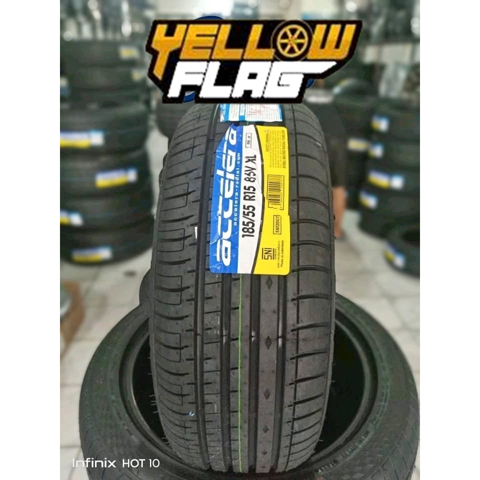 Ban Mobil Standar Brio RS Ring 15 Ukuran 185/55 Accelera Phi-R 185 55 R15 Tubles Agya Sigra DLL