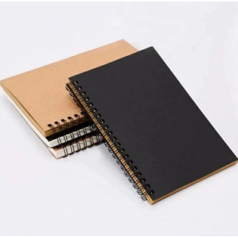

Sketchbook Buku Sketsa A5 / Buku Tulis / Buku Gambar - Isi Brown , Hvs , Craft Cover Coklat , Hitam Isi Hvs