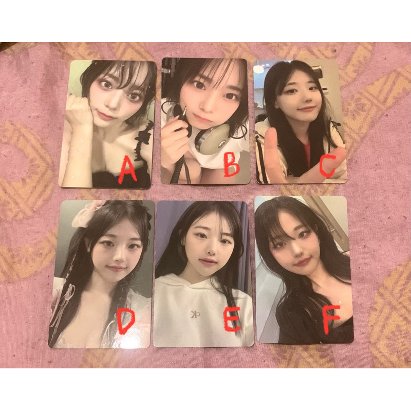 (READY STOCK) PHOTOCARD SIYEON HINA QWER PC HARMONY OF DISCORD