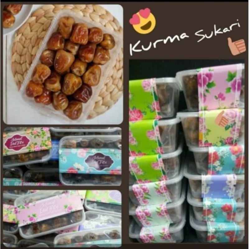 

Kurma Sukari Al Qaseem Madinah Premium Higienis 500gr