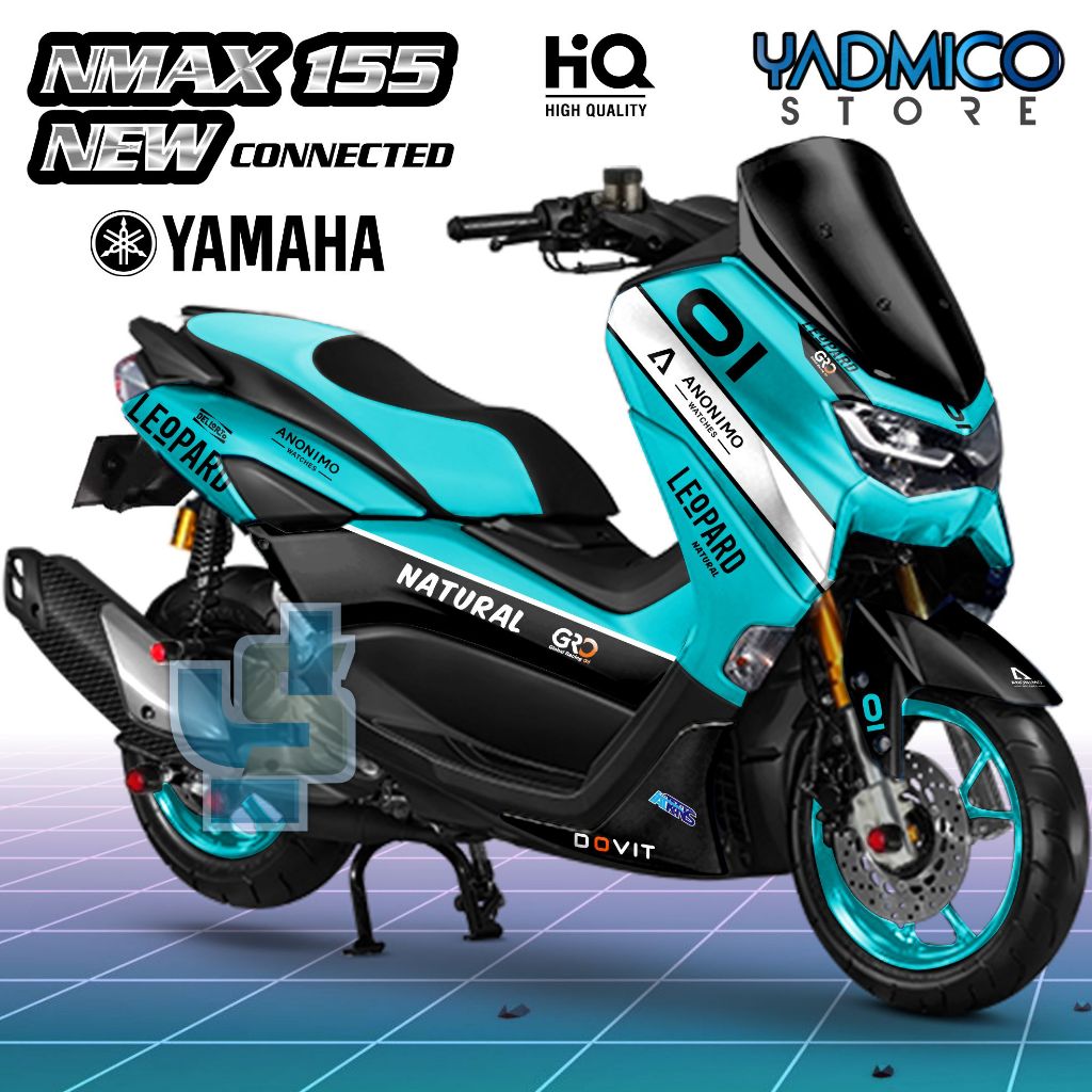 Decal Nmax New Full Body - Stiker Motor Nmax 2022 Full Body - Decal Hologram Nmax 2021 Variasi - Str