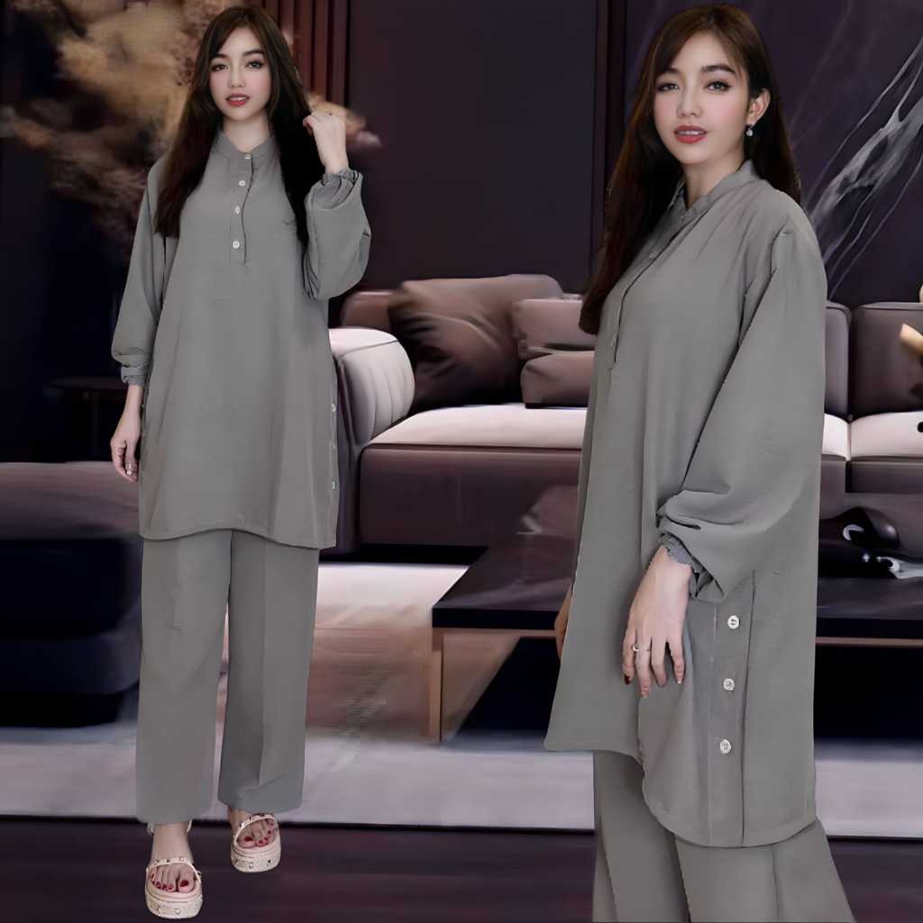 Secelan Ceewek Dewasa Pesta Kekinian Oneset Cewe Dewasa Secelan Korean Style Wanset Perempuan Satu S