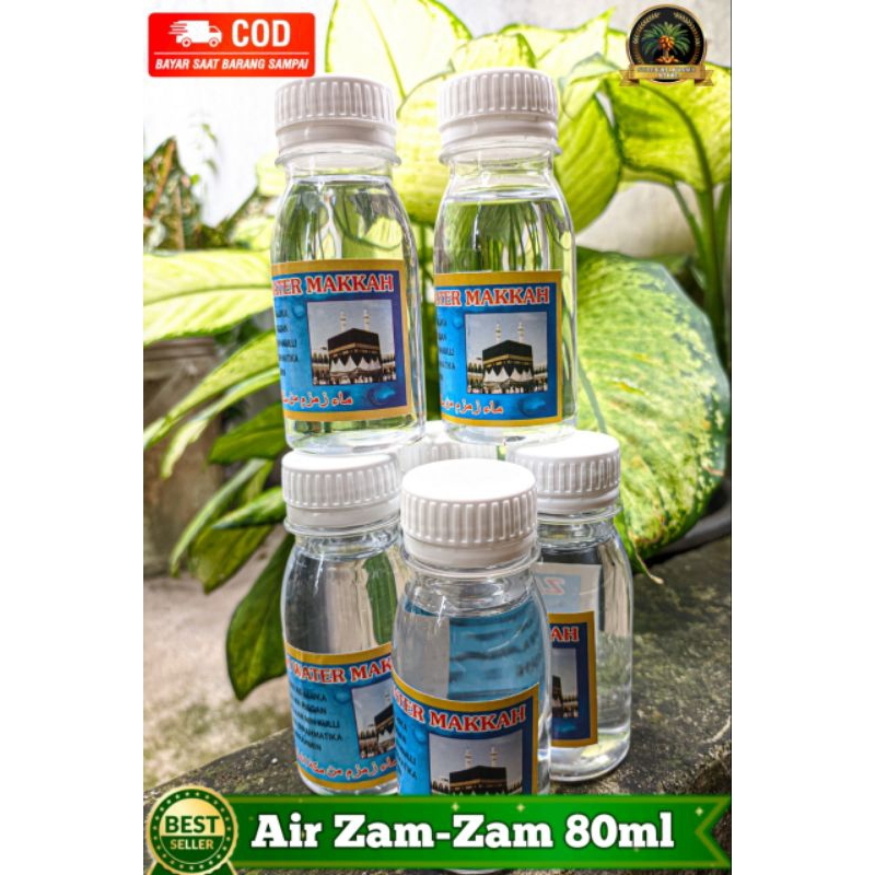 

Air Zam-Zam ORIGINAL/ Air Zam-Zam water 80ml isi 25pcs