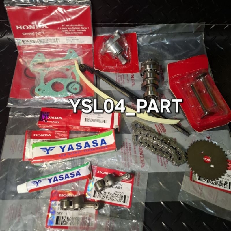 PAKET NOKEN AS KOMPLIT HONDA BEAT KARBU SCOOPY KARBU SPACY KARBU ORI