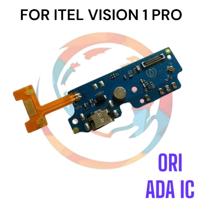 ITEL VISION 1 PRO ORI CONNECTOR CHARGER PAPAN KONEKTOR CAS PCB BOARD ITEL VISION 1 PRO / ITEL L6502 
