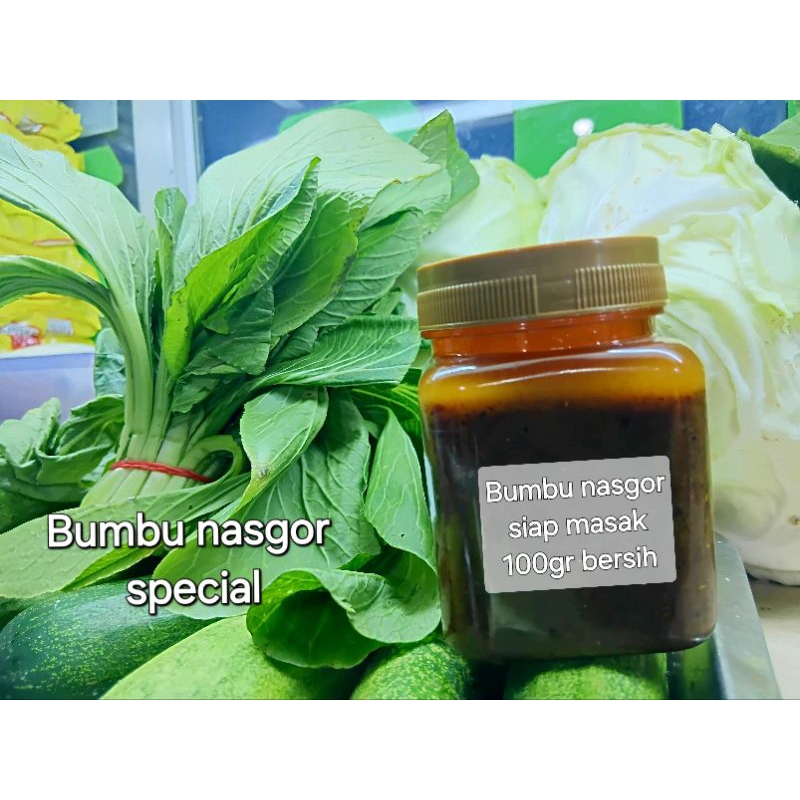 

Bumbu nasgor special siap masak 100gr bersih