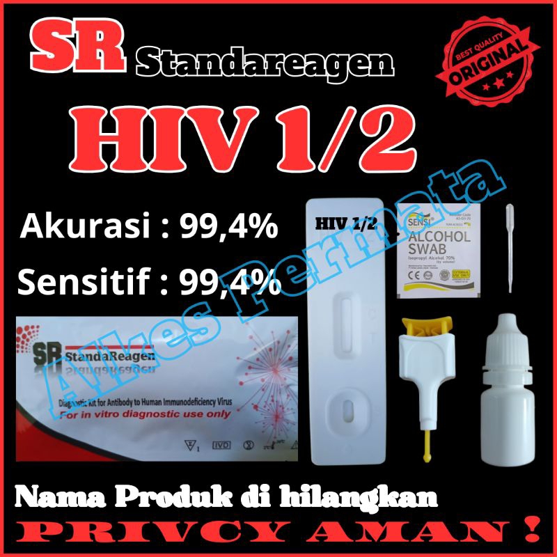 Alat Test HIV 1/2 Akurat Mandiri Satuan SR