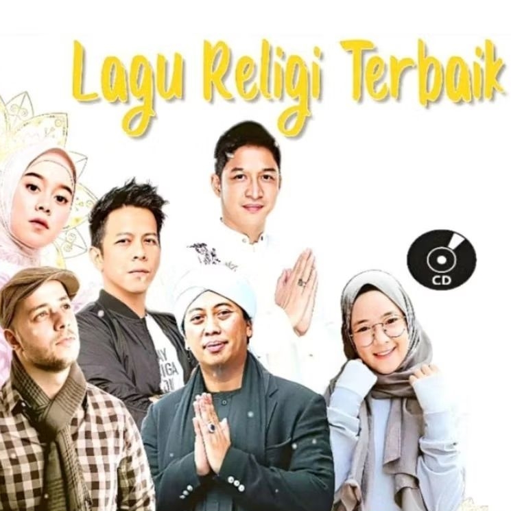 KASET CD LAGU RELIGI TERBBAIK - KASET CD MOBIL KUMPULAN LAGU RELIGI TERLARIS