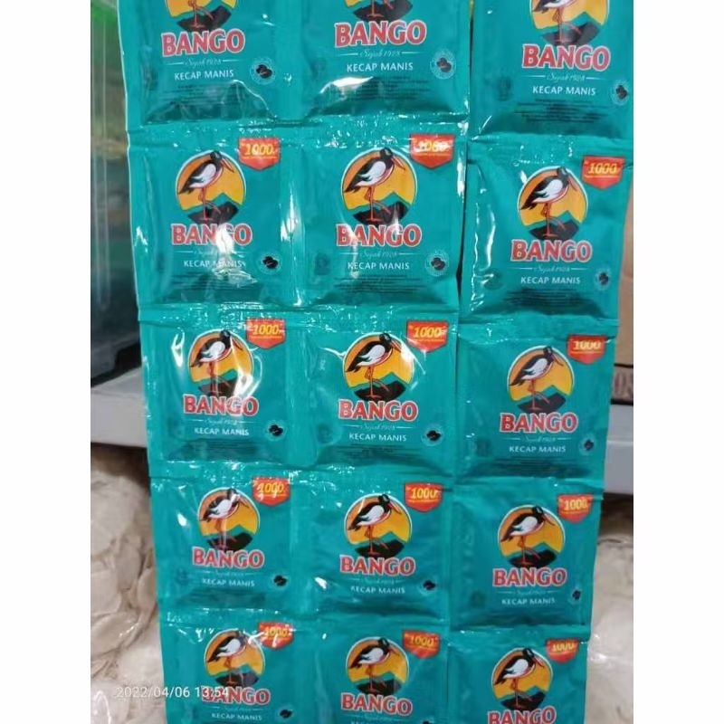 

1 dus [ 144 sachet ] Bango kecap manis kemasan 25gr
