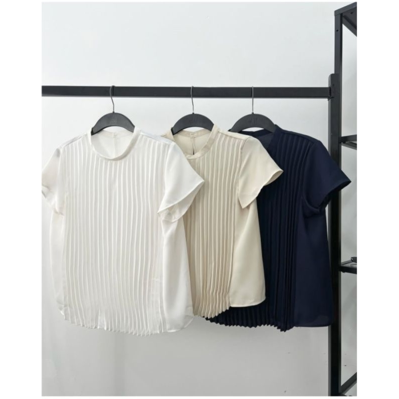 Front pleated Blouse by GU