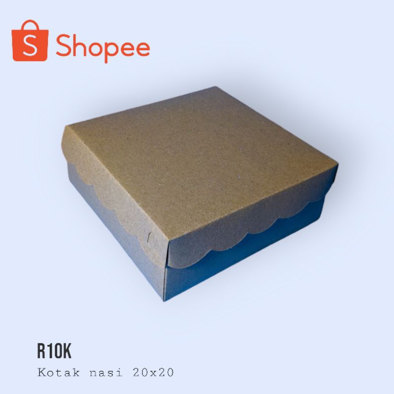 

DUS KOTAK NASI R10K 20x20