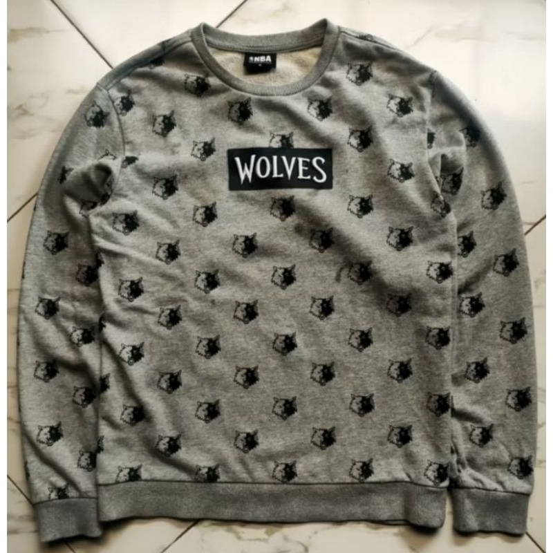 crewneck nba timber wolves original