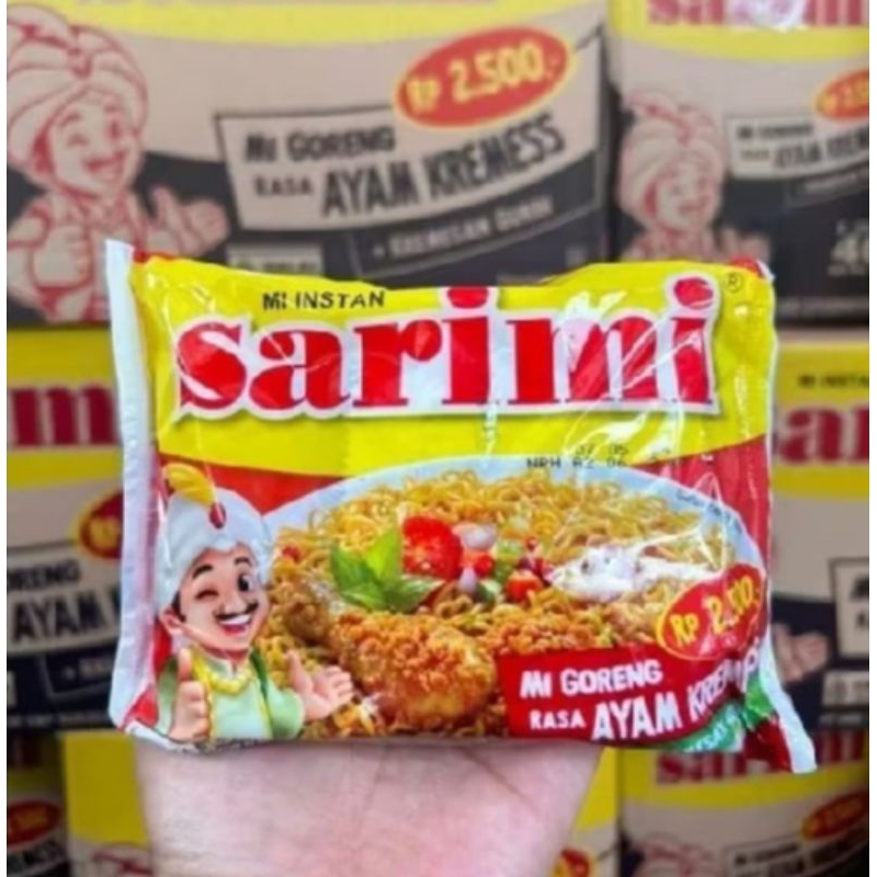 

Sarimi Goreng Rasa Ayam Kremes 1 Dus Isi 40pcs