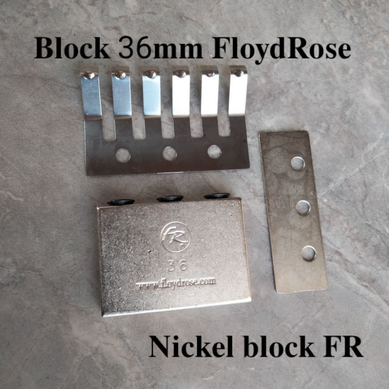 Blok tremolo floyd Rose block nickel Tremolo FloydRose