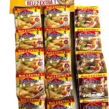

36 Sachet Bumbu Kaldu Sedap (2 renteng)