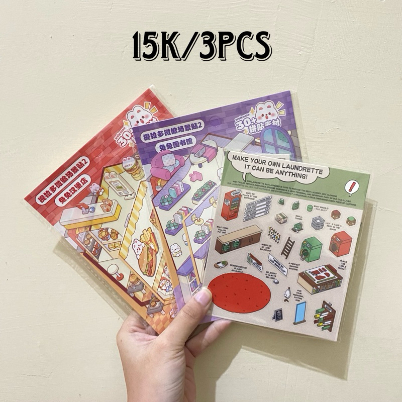 

[NEW] Mainan anak sticker 3pcs