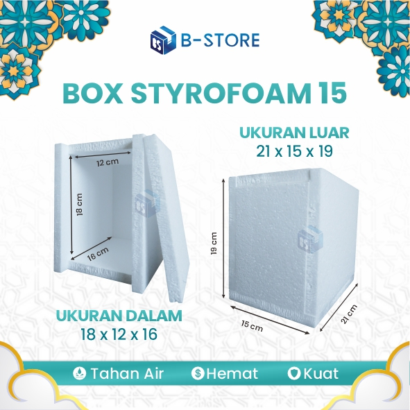 Styrofoam Box / Box Gabus / Box Styrofoam Mini Custom 15