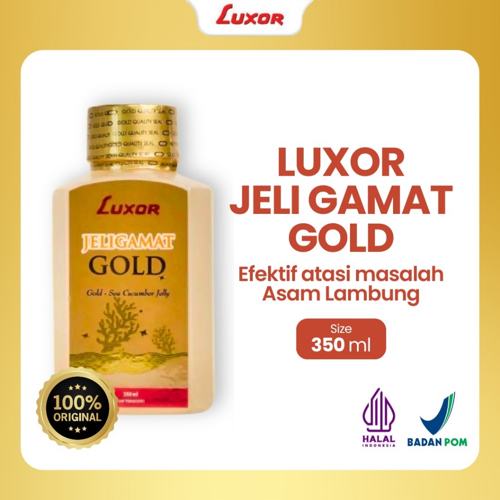 Luxor Gold Gamat Efektif Atasi Asam Lambung