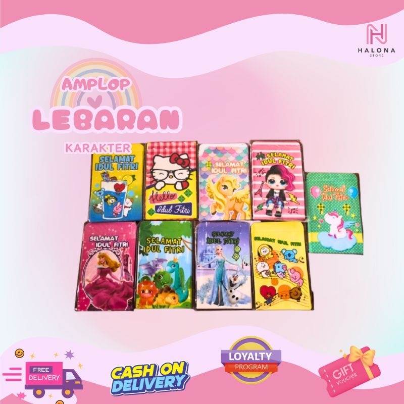 

Amplop Lebaran Karakter Kecil