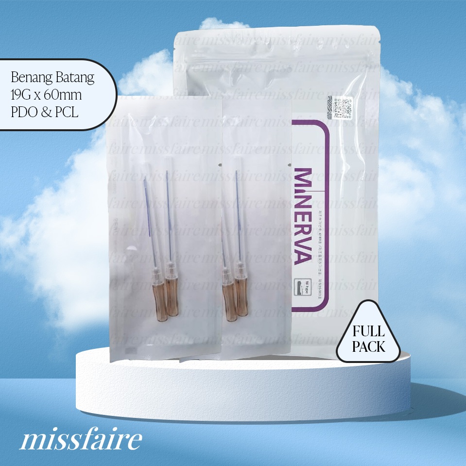 Benang Minerva All Hidung Cuping Wajah PDO PCL [Full Pack - Isi 20 Benang]