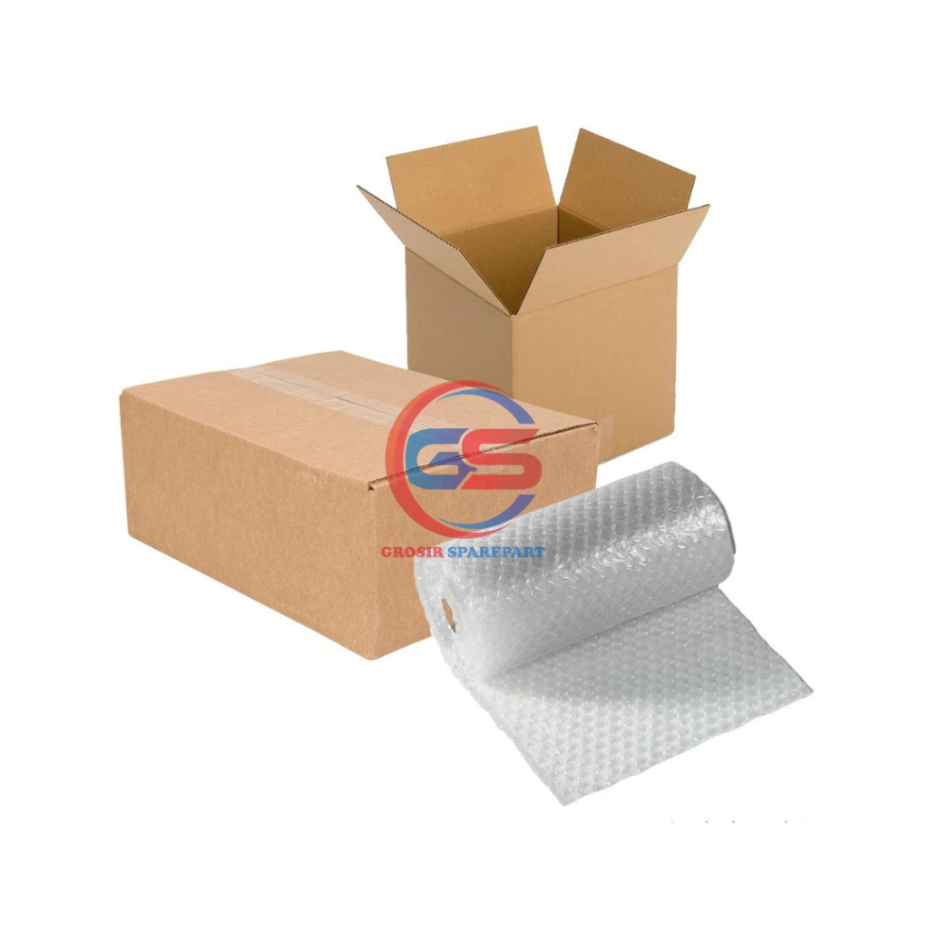 

PACKING TAMBAHAN BUBBLE WRAP DAN KARDUS