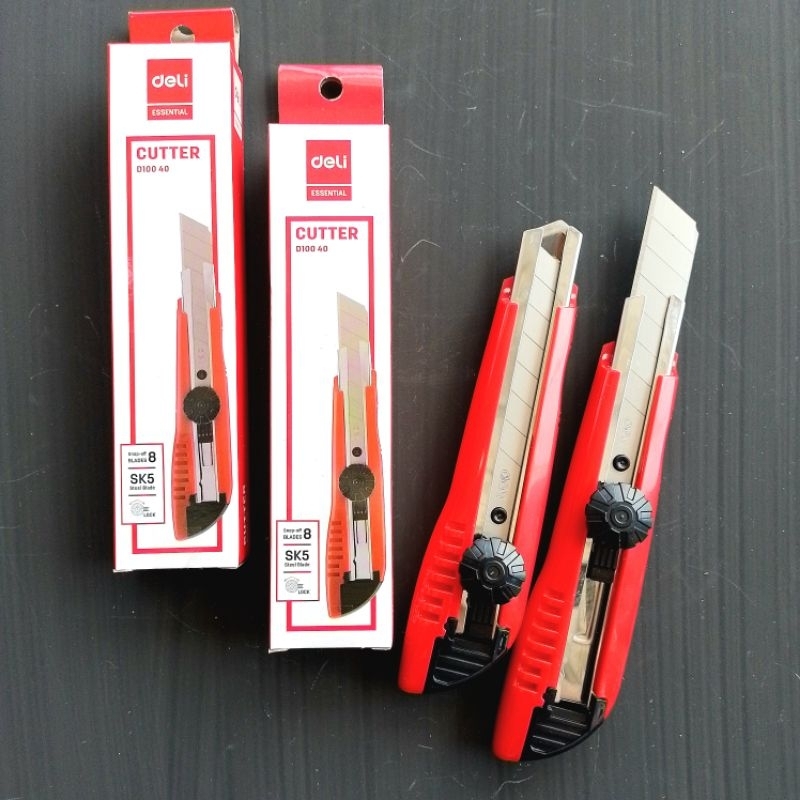 

Cutter Deli D100-40 Besar ( Pcs ) [ Original ]
