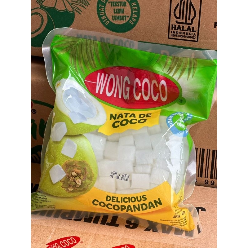 

WONG COCO nata de coco cubes 800gr