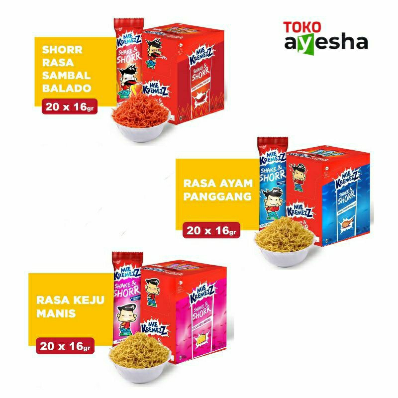 

Mie Kremezz Shor Box 16 gr (20pcs/Box)