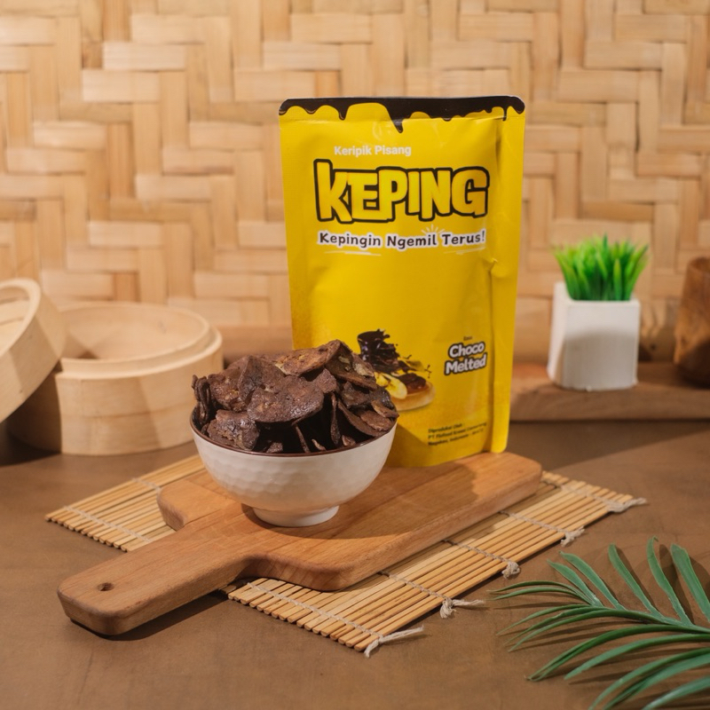 

Keping Kerpik Pisang Premium Cokelat Lumer