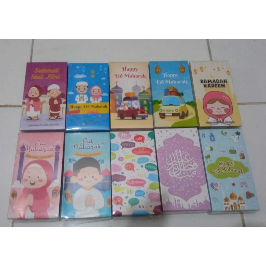 

Amplop Eid Mubarak Happy Ramadan Kareem isi 50pcs