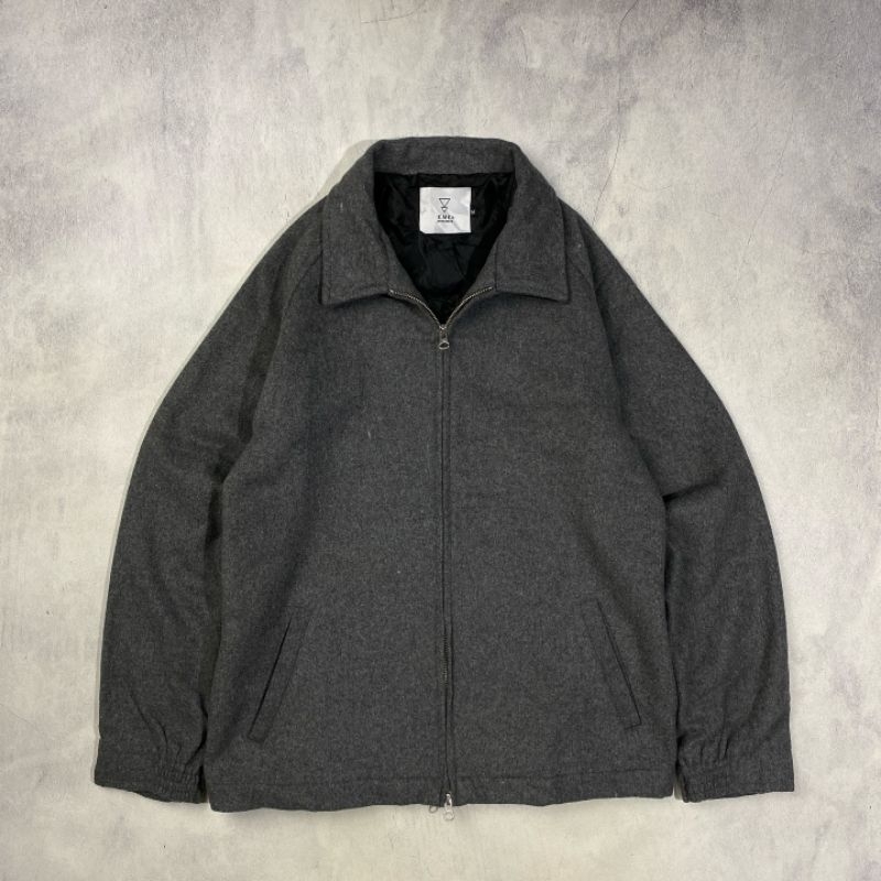 Vintage KMK Kingly Mask Japan Wool Harrington Jacket