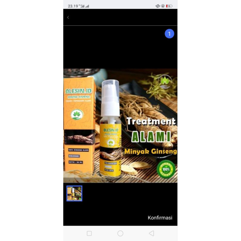 OLESIN.ID ® Olesin.id Original | Oleain.id Asli Minyak Oles Kelenjar Getah Bening/ Benjolan/ Lipoma