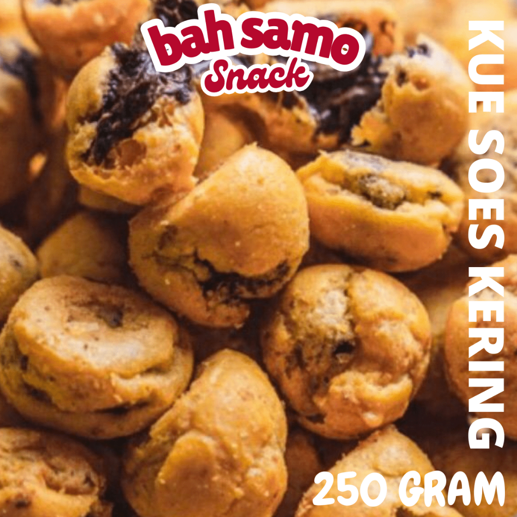 

(250 gram) Soes Abah Samo Cemilan Snack Kriuk dan Nikmat