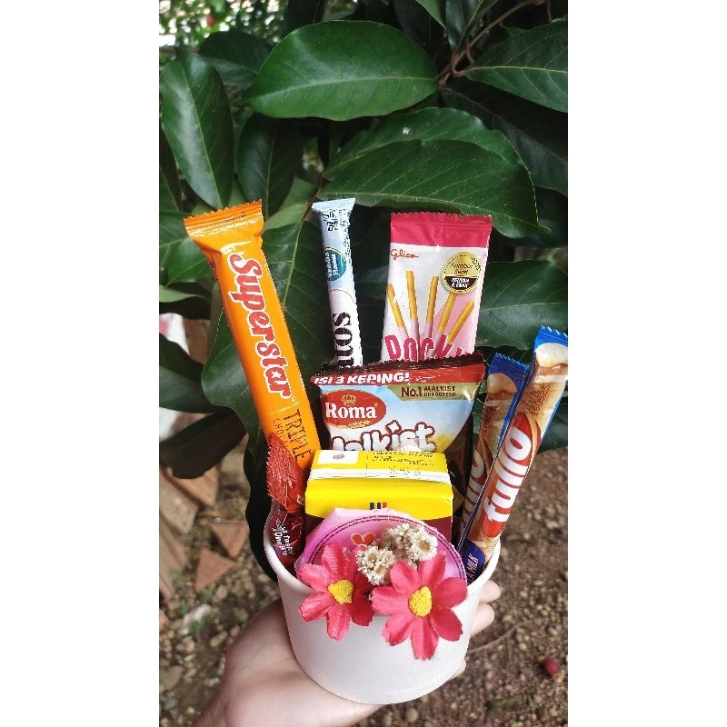 

Mini Hampers Snack Mini (Graduation/Birthday/lebaran/Aqiqahan)