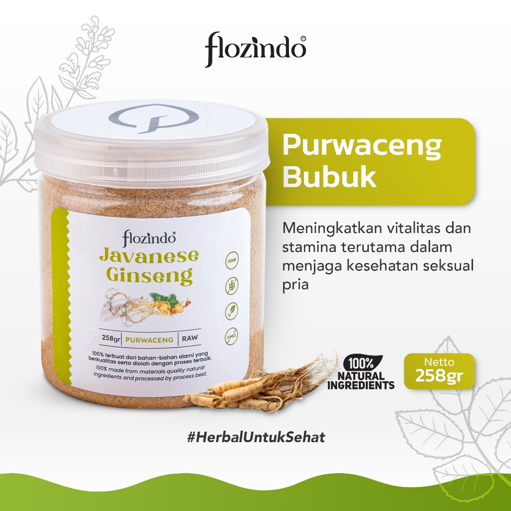 

Purwaceng Bubuk Original Jamu Kuat Pria Purwoceng Dieng Asli Flozindo