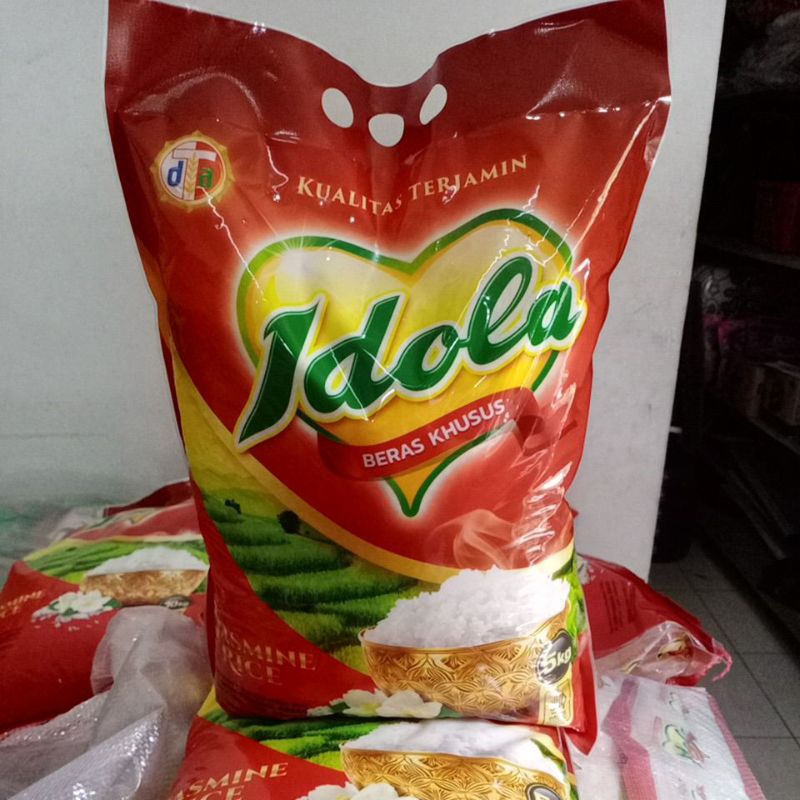 

BERAS IDOLA 5 KG 5KG JASMINE RICE BERAS KHUSUS / BERAS IDOLA MERAH 5KG