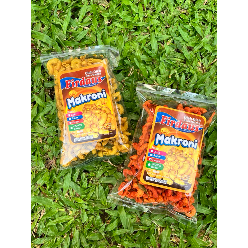 

Makaroni Firdaus /Camilan /Pedas