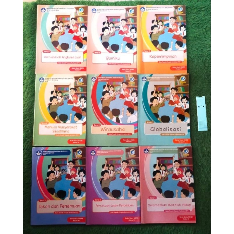 ORIGINAL BUKU GURU TEMATIK TERPADU KELAS 6 SD/MI TEMA 1 2 3 4 5 6 7 8 9 MENJELAJAH ANGKASA LUAR BUMI
