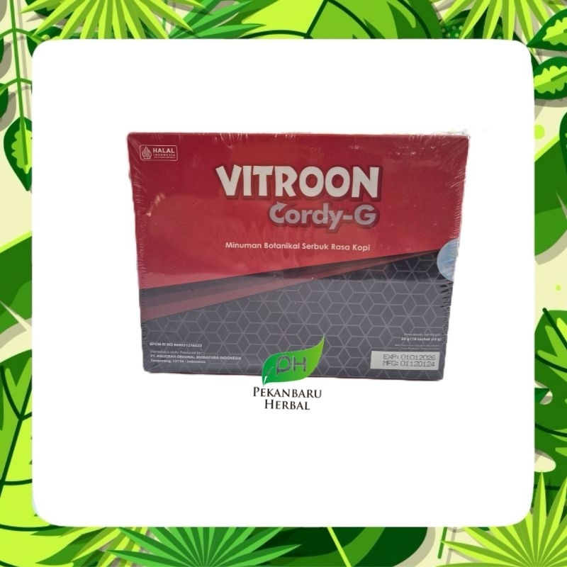 VITROON CORDY-G BPOM PERKOTAK STAMINA PRIA