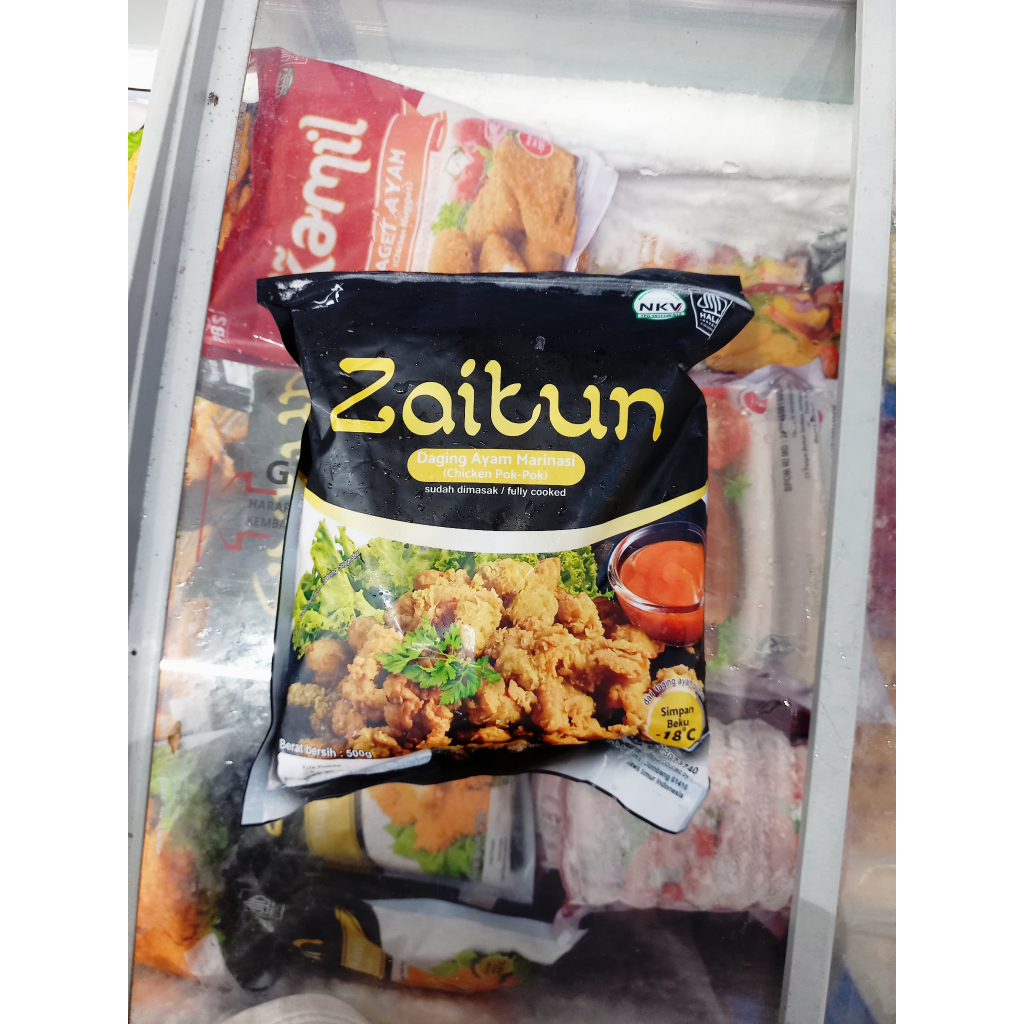 

Frozenfood ZAITUN Chicken Pok Pok 500gr