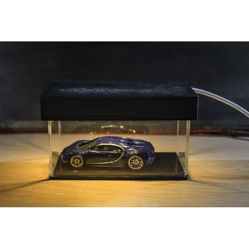 Display box hotwheels led