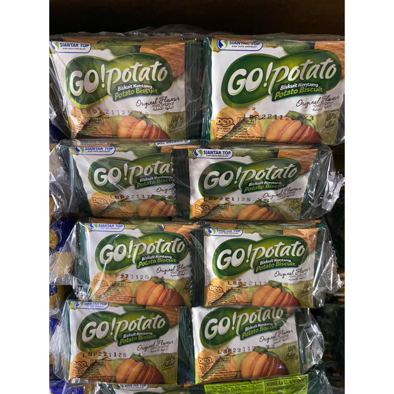 

Biskuit Kentang Gopotato isi 20pcs/pax