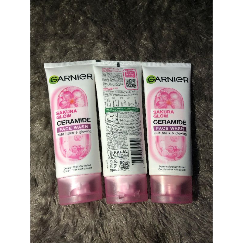 facial wash garnier