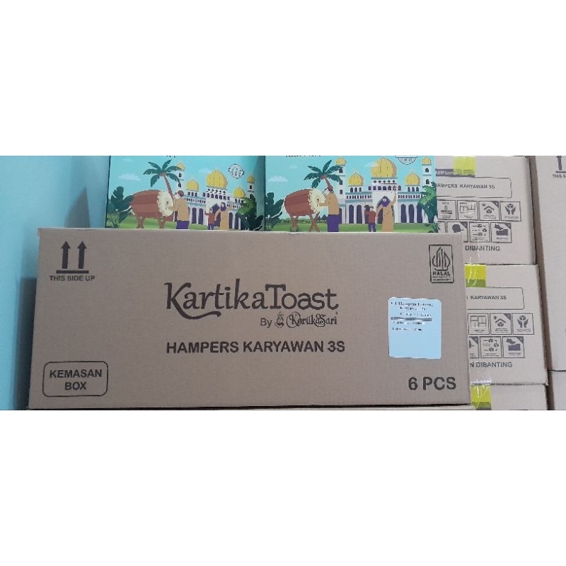 

Hampers Kartika Toast isi 3 khusus kartonan
