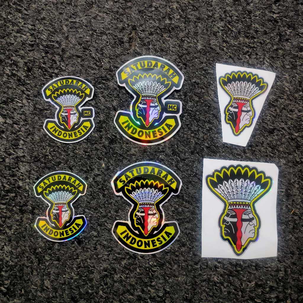 

STIKER HOLOGRAM SATU DARAH INDONESIA MC / TANPA MC / LOGO SAJA