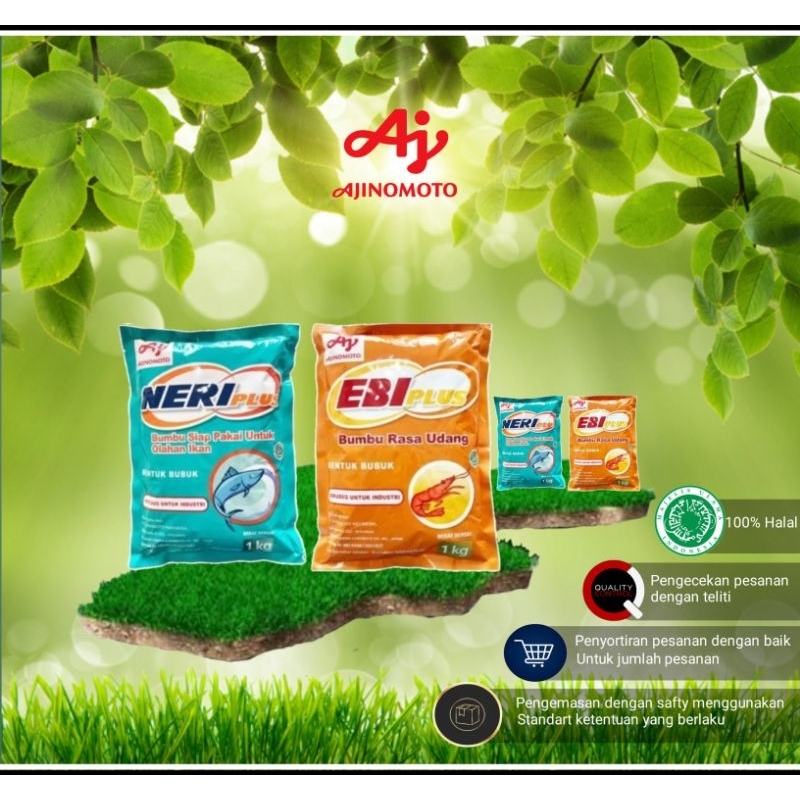 

Ajinomoto Neriplus dan Ebiplus kemasan plastik 1000g