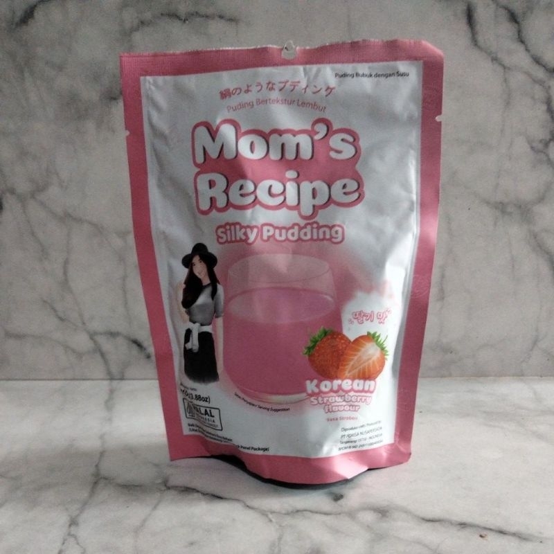 

Mom's Recipe Silky Pudding Korean Strawberry Flavour