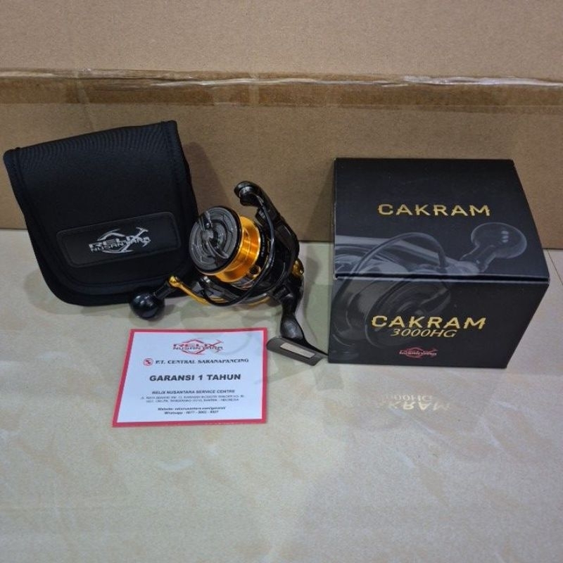 Reel SPINNING Relix Nusantara CAKRAM 3000HG